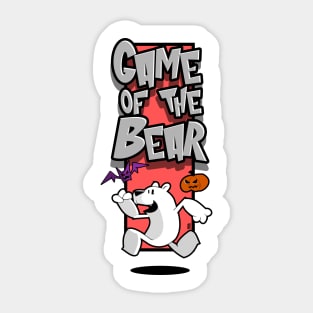 Game of the bear Sticker